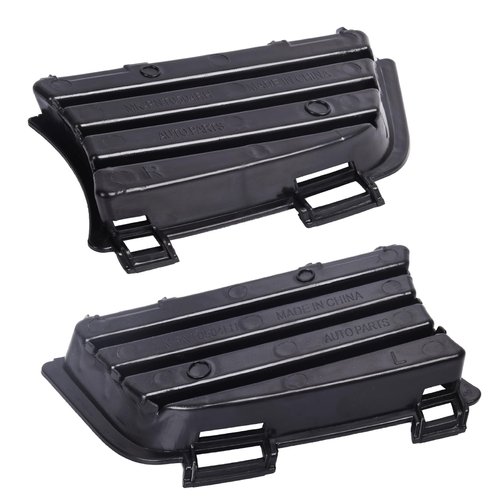 LENMISO Front Bumper Lower Fog Light Cover Outer Grille Compatible with 2005-2008 Pontiac Vibe Replaces 88974247 88974246 (Left and Right)