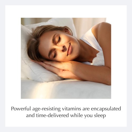 Ecco Bella Plant Based Restore Night Cream - Anti Aging Face Cream with Vitamin C, Vitamin E & Chamomile Oil for Firmer, Younger Skin - Night Moisturizer for Face, Unscented - 1.7 oz