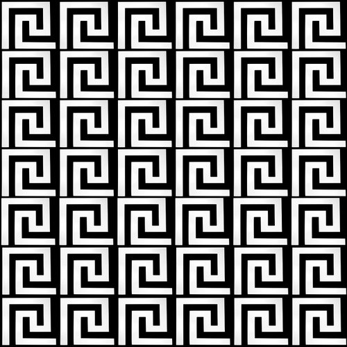 Shappy 24 Pcs Acrylic Mirror Wall Stickers Geometric Greek Mirror Stickers Removable Wall Decals Peel and Stick Art Adhesive Mirror Stickers for DIY Home Living Room Bedroom Decor(Silver)