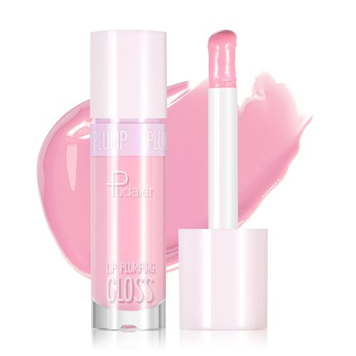 ZUK Plumping Lip Gloss, Hydrating Lip Gloss for Women Girls, Tinted Lip Gloss, Moisturizing, Fuller Looking Lips, Vegan & Cruelty-free