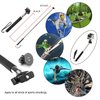 VVHOOY 3 in 1 Universal Action Camera Accessories Kit - Head Strap Mount/Chest Harness/Selfie Stick Compatible with Gopro Hero 12 11 10 9 8 7 6 5/AKASO EK7000/V50/Brave 7/Dragon Touch Action Camera