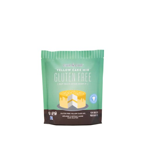 Cup4Cup Yellow Cake Mix, 1.3 Pounds, Certified Gluten Free, Non-GMO, Kosher, Made in the USA