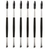 6 pcs Duo Eyebrow Brush,Eyelash Brush Mascara Wands Spoolie Brushes for Eyelash Extension Lash applicator Eyebrow