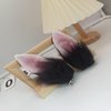 ZCYYYS Bunny Rabbit Ear Hair Clip for Easter Halloween Cosplay Costume Prop Hair Accessories TSFJ37 (Black)