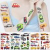 Y 10 Sheet Car Temporary Tattoo Stickers Men Women Boys Girls Makeup Festival Carnival Birthday Party Fake Body Tattoos for Traffic Race car Theme Face Tattoos Body Tattoos