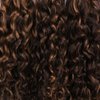 Dark Brown Kinky Curly Bundles Highlight Curly Wave Human Hair Bundles 24 26 28 Inch P4/30 Human Hair Bundles 8a Grade Double Weft Brazilian Virgin Hair Silky Soft Weave Extensions Piano Color