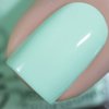 Vishine Nail Gel Polish, 15ml Soak Off Nail Gel Polish Nail Art Manicure Salon DIY Long-lasting, UV LED Lamp Required - Light Mint Green 0.5 OZ