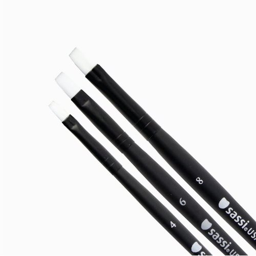Sassi Gel Nail Brush 3pk #1112
