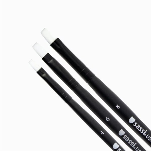 Sassi Gel Nail Brush 3pk #1112