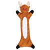 Zanies Festive Unstuffies Dog Toy, Reindeer