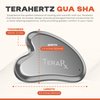 TeraRX Terahertz Gua Sha for Enhanced Lymphatic Drainage, Reduced Puffiness, and Relieved Facial Tension – 100% Authentic Terahertz Stone Gua Sha Facial Tools