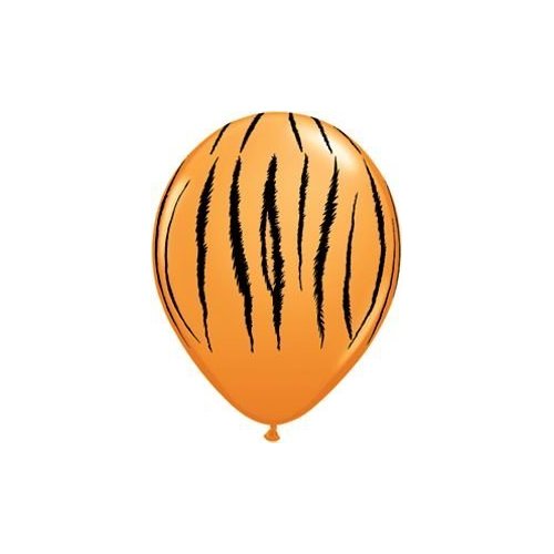 Single Source Party Supplies - 11" Tiger Stripes Latex Balloons Bag of 10