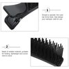 Beaupretty 3 Pieces Teasing Clip Combs Hair Combs Hairstylist Hair Clips Hair Coloring Styling Tools for Highlights Trimming Cutting Flat Iron Guide, Black