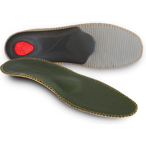 pedag Viva Outdoor | Made in Germany | Hiking Arch Support, Metatarsal Pad & Heel Cushion | Breathable Vegan Leather Insoles | Semi-Rigid | Prevents Foot Odor & Relieves Tired Feet. Size US M15/EU48