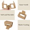 16 Pack Medium Small hair clips for Women 2 Inch Small Matte Rubber Coating Hair Claw Clips for Women Thin Short hair,Strong Hold jaw clips