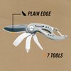 Gerber Gear Curve Multi-Tool - 6-in-1 Screwdriver and Pocket Knife Set - EDC Gear Multi-Tool Keychain - Gray