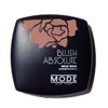 MODE Nude Pink Blush Absolute PILLOW TALK Smooth Pressed Powder Cheek Color, Long Lasting Natural Blusher Compact, Nourishing Wild Rose Skincare