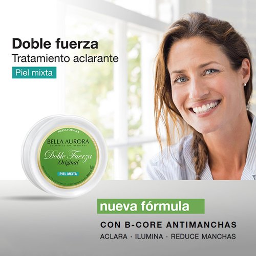 BELLA AUROPRA DOBLE FUERZA CREMA ANTI-MANCHAS MATE PIEL MIXTA 30ML