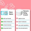 Wink Well Baby Diaper Rash Cream- Bum Balm Baby Diaper Cream for Irritated Skin and Insect Bites- Natural Moisturizing Baby Rash Ointment with No Toxins, Dyes, Fragrances, Parabens, Or BHA- 2 Oz