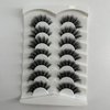 MYMYDA Eye Lashes Natural Look Clear Band Cat Eye False Eyelashes Fluffy Mink Fox Lashes Wispy 5D Volume Durl Lashes Strip Eyelash Extension Look