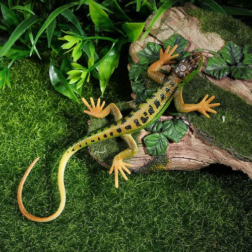 Toddmomy Lizard Toy Lizard Figurine Realistic Plastic Lizards Lizard Model Reptile Lizard Toys Fake Lizard Trick Toys Prank Halloween Party Favors for Kids