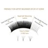 EMEDA Self Blooming Lash Extensions 0.05mm D Curl 8-15mm Mixed Tray Fast Auto Self Fanning Flowering Easy Volume Fan Lashes 2D~10D Easy Volume Lash Extensions (0.05 D 8-15 Mix Length)