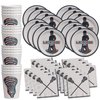 Lacrosse Birthday Party Supplies Set Plates Napkins Cups Tableware Kit for 16