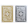 Copag Legacy Design 100% Plastic Playing Cards, Poker Size Jumbo Index Black/Gold Double Deck Set