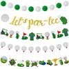 Colarr 5 Pcs Golf Themed Banner 9.84 ft Golf Party Decorations Supplies Hanging Golf Decor with Cord for Golf Lover Retirement Sport Adults, 5 Styles