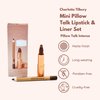 CHARLOTTE TILBURY Mini Pillow Talk Duo Lip Kit Pillow Talk Intense - Travel Size Lip Makeup Set, Mini Lip Cheat Lip Liner and Mini Matte Revolution Lipstick, Long Lasting