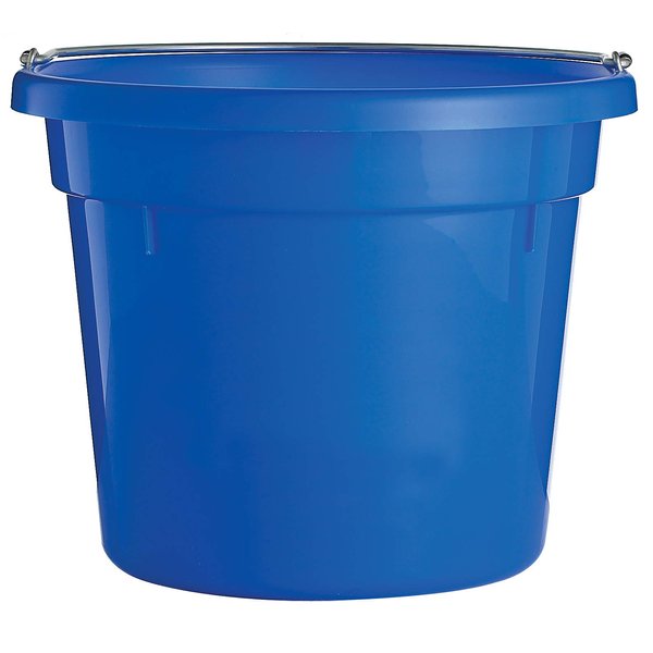 Little Giant® Round Plastic Utility Bucket | Durable & Versatile Feeder Bucket with Handles | Bucket for Cleaning | 10 Quarts | Blue