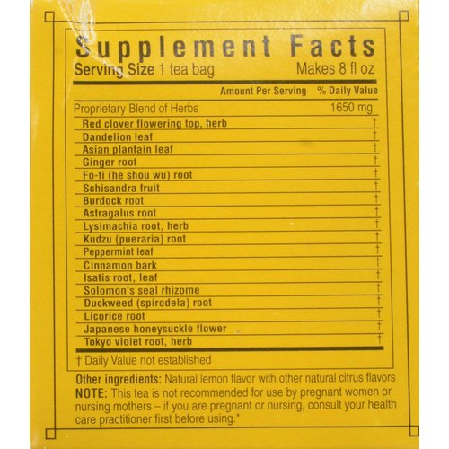 Triple Leaf Detox Tea - 20 bags