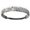 1920s Flapper Headband - Great Gatsby Black Headpiece with Silver Sequins - Affordable Halloween Women's Costume Accessories