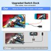 Dnkeaur Switch Dock for Nintendo Switch & OLED, USB C to HDMI Adapter Cable for Nintendo Switch Dock, Type-C to HDMI Conversion Cable Replaces The Original Switch Dock Station for TV Projection Screen