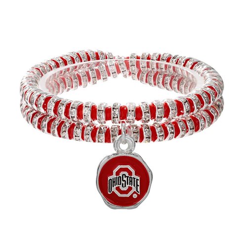 SANDOL Ohio State Buckeyes Double Stretch Bracelet