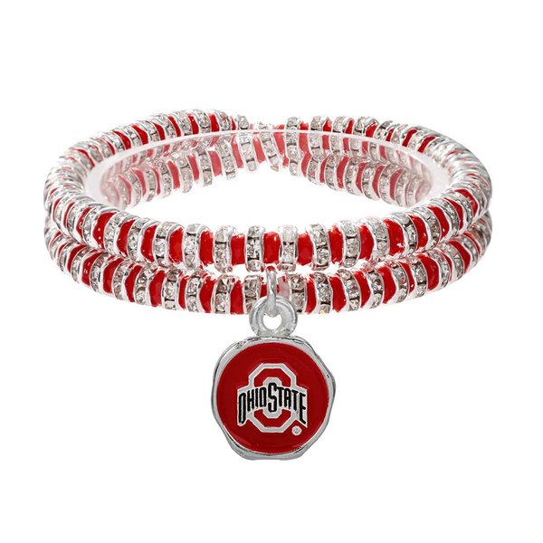 SANDOL Ohio State Buckeyes Double Stretch Bracelet