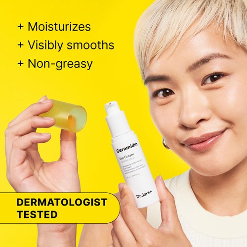 Dr.Jart+ Ceramidin Under Eye Cream with Ceramides and Niacinamide | Korean Skin Care, 0.51 fl oz