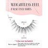 Natural Lashes Mink Natural Eyelashes False Eyelashes Natural Look False Lashes Wispy Eye Lashes Cat Eyelashes Fake Lashes KD286