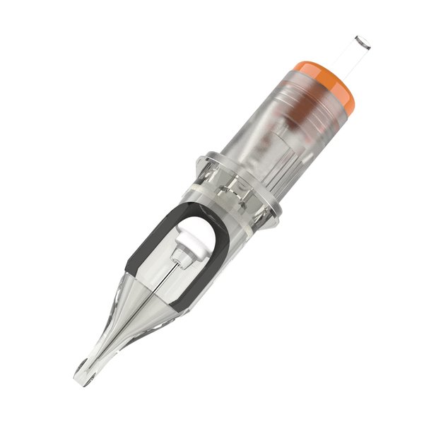EZ Tattoo Cartridge Needles - 20Pcs #12 (11RS) Standard Round Shader Disposable Tattoo Needles Cartridges for Rotary Tattoo Machine Pen Gun - Revolution