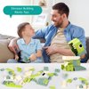 Auhora 2 in 1 Dinosaur Toys Building Block Birthday Piggy Bank for Kids 5 6 7 8 9 Years and Older, Money Coin Bank for Boys and Girls