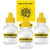 Good Raz - Vitamin D Drops Adult - Water-Soluble Liquid D3 Drops - Potent Vitamin D Liquid Drops - No Stir, Non-GMO, Kosher - D3 Liquid to Add to Drink Or Food, Flavorless - 12-Month Supply (3)