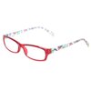 Reading Glasses 5 Pairs Fashion Ladies Readers Spring Hinge with Pattern Print Eyeglasses for Women (5 Pack Mix Color, 2.0)