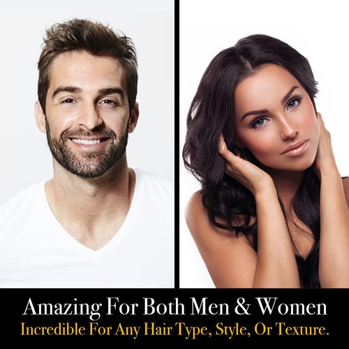 Pete & Pedro Classic Cushion 9 Row Nylon Bristle Men's & Women Hair Brush | Great for Separating, Shaping, Blow Drying, Styling & Detangling | Thick & Curly & All Hair Types | As Seen on Shark Tank