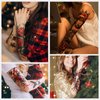 Cerlaza Christmas Temporary Tattoos for Adults Women, Christmas Holiday Make Up Stickers, Christmas Decorations Party Favors Supplies Crafts Stocking Stuffers - 16 Sheets