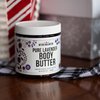 Lavender Body Butter with Shea Butter, Jojoba Oil & Lavender Essential Oil - Natural Lotion for Women, Non-Greasy Moisturizer for Dry Skin, Whipped Body Cream with Lavender Oil for Skin
