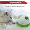 PETGEEK Interactive Cat Toy, Hide Mouse Cat Toy with Squeaky Mouse, Electronic Automatic Cat Toys with Catnip Filled Hidey Mouse, Best Gift for Birthday, Thanksgiving, Christmas, New Year
