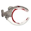 Generic Open mouth Biting Shark Animal Headband, Soft Plush, Flexible Hairband Shark Costume Party, Accessory for Pretend Play, Gray
