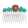 American Coin Treasures Indian Head Penny Coin Hair Comb | Genuine United States One Cent Coin | Styling Accessory | Certificate of Authenticity