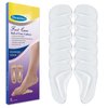 6 Pairs Gel Arch Support Pads Plantar Fasciitis Shoe Inserts Insole, Adhesive High Arch Pad Flat Feet Inserts Arch Cushions for Relieve Pressure and Foot Pain, One Size for Women Men (Clear)