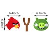 Angry Birds Birthday Banner Angry Birds Game Theme Birthday Decoration Birthday Party Supplies
